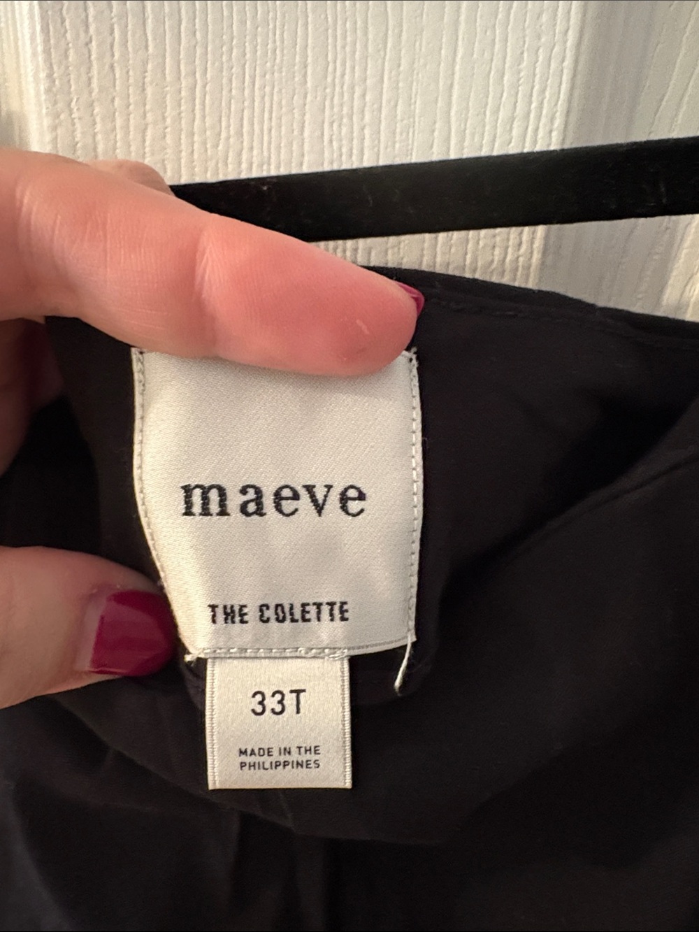 Maeve Black Wide-Leg Sweatpants with Ruffle Hem - Picture 6 of 8